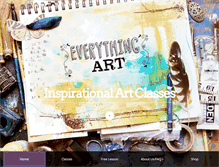 Tablet Screenshot of everything-art.com